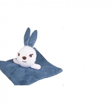 TOY MEDY RABBIT BLUE WHITE SILVER BLACK žaislas katėms