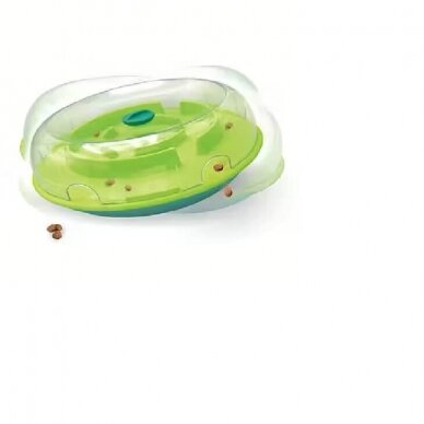 WOBBLE BOWL - SLOW FEEDER & DOG PUZZLE IN ONE interactive dog toy and food disperser for dogs