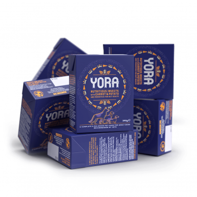 Yora Pâté Carrot & Potato For Dogs konservai šunims su vabzdžių baltymais 1